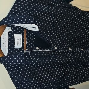 Paper Denim & Cloth Blue Casual Button Down Shirt